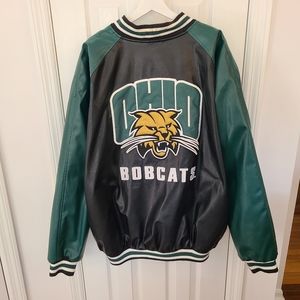 Ohio Bobcats black and green XXXL jacket